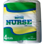 SOFTEX NURSE 1PLY TISSUE