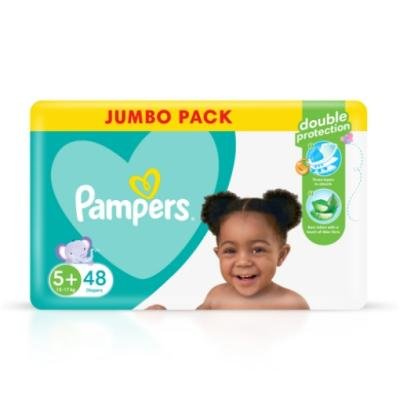 PAMPERS 5PLUS 48 DIAPERS