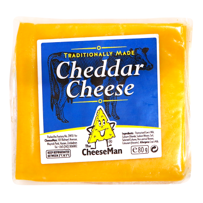 CHEDDAR CHEESE 80G