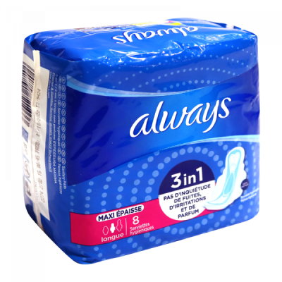 ALWAYS MAXI THICK 8PADS