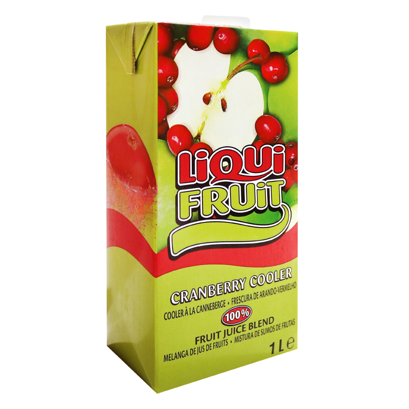 LIQUI FRUIT CRANBERRY 1L