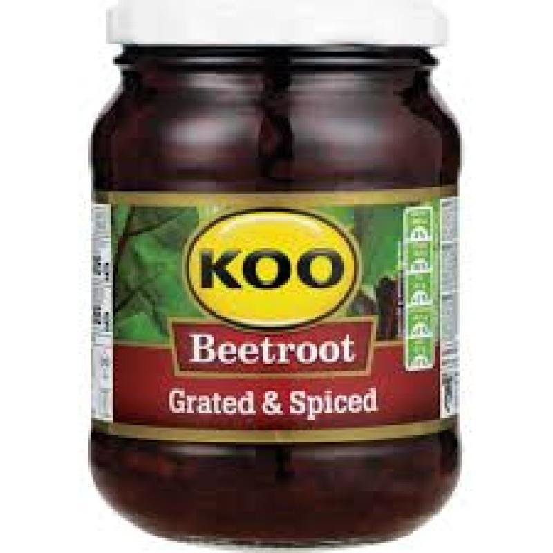 KOO BEETROOT GRATED & SPICED 780G