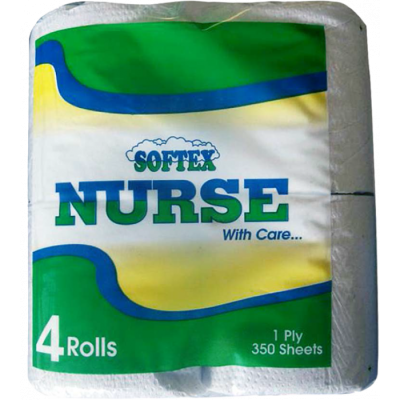 SOFTEX NURSE 1PLY TISSUE