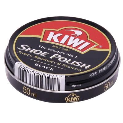 KIWI SHOE POLISH BLACK 50ML
